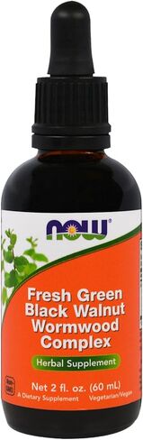Now Foods Fresh Green Black Walnut Wormwood Complex, 2-Ounce (Pack of 2) in Saudi Arabia