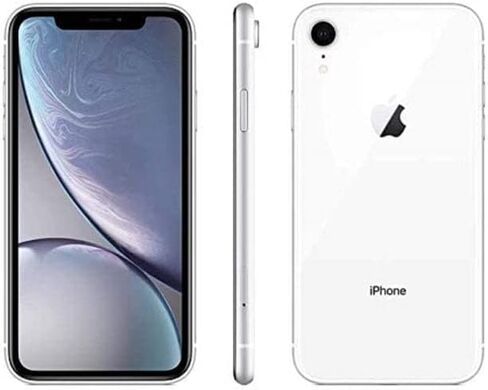 Apple iPhone XR, 128GB, White for GSM Carriers (Renewed) in Kuwait