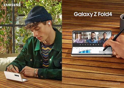Samsung Galaxy Z Fold 4 SM-F936U مفتوح من المصنع بسعة 512 جيجابايت، رمادي أخضر ممتاز in Kuwait