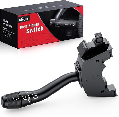 Nilight Turn Signal Switch متوافق مع 1999 2000 2001 2002 2003 Ford Ranger Explorer Sport Trac F-150 F150 1999-2004 Mazda B2300 B2500 B3000 B4000 1999-2001 Mercury Mountaineer، ضمان لمدة عامين in Saudi Arabia