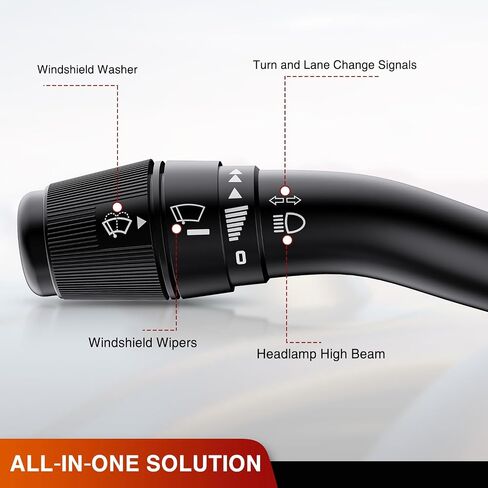 Nilight Turn Signal Switch متوافق مع 1999 2000 2001 2002 2003 Ford Ranger Explorer Sport Trac F-150 F150 1999-2004 Mazda B2300 B2500 B3000 B4000 1999-2001 Mercury Mountaineer، ضمان لمدة عامين in Saudi Arabia