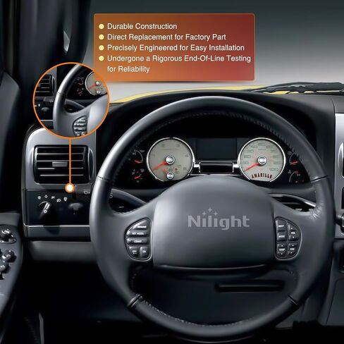 Nilight Turn Signal Switch متوافق مع 1999 2000 2001 2002 2003 Ford Ranger Explorer Sport Trac F-150 F150 1999-2004 Mazda B2300 B2500 B3000 B4000 1999-2001 Mercury Mountaineer، ضمان لمدة عامين in Saudi Arabia