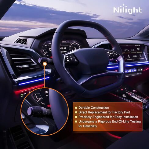 Nilight Turn Signal Switch متوافق مع 1999 2000 2001 2002 2003 Ford Ranger Explorer Sport Trac F-150 F150 1999-2004 Mazda B2300 B2500 B3000 B4000 1999-2001 Mercury Mountaineer، ضمان لمدة عامين in Saudi Arabia