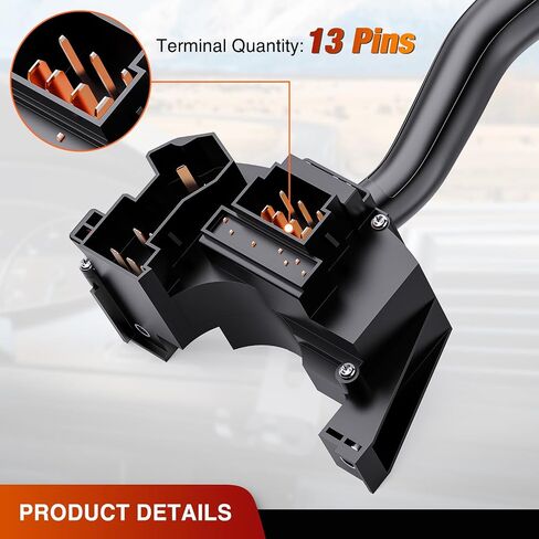 Nilight Turn Signal Switch متوافق مع 1999 2000 2001 2002 2003 Ford Ranger Explorer Sport Trac F-150 F150 1999-2004 Mazda B2300 B2500 B3000 B4000 1999-2001 Mercury Mountaineer، ضمان لمدة عامين in Saudi Arabia