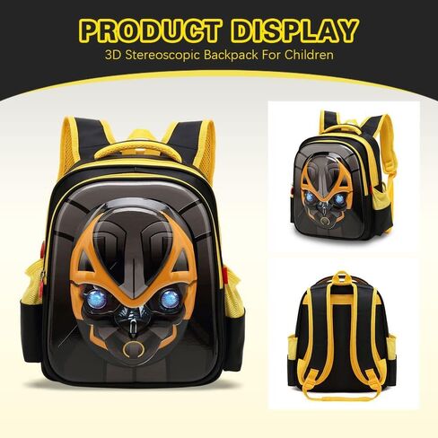 Backpack for Boys School Backpack for Kids 3D Anime Boys Backpack School Bag Students Book Bag for Primary in Saudi Arabia