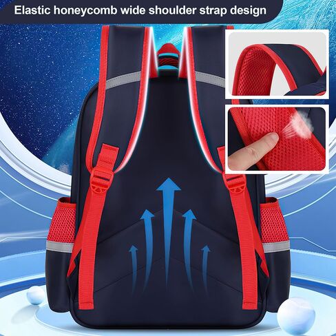 Backpack for Boys School Backpack for Kids 3D Anime Boys Backpack School Bag Students Book Bag for Primary in Saudi Arabia
