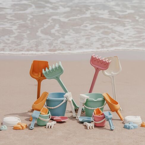 Miniland ECO Baby Sand Set - Beach Toy for Children with Different Tools to Play in The Sand in Saudi Arabia