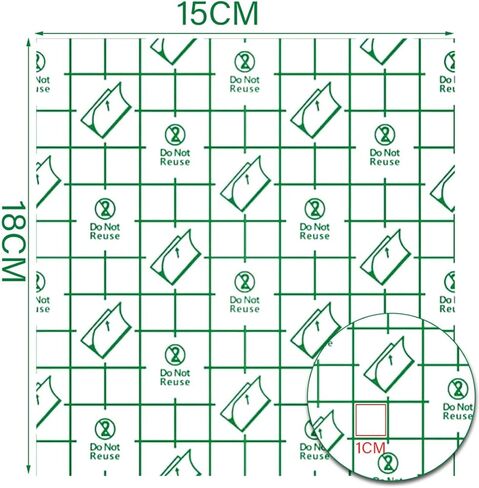 ضمادة مقاومة للماء شفافة لتضميد الجروح، طبقة لاصقة قابلة للتمدد، شريط لاصق واقي للبشرة للاستحمام، وشم السباحة، 30 قطعة in Kuwait