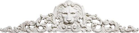 Design Toscano Remoulage Lion Sculptural Wall Pediment in Saudi Arabia