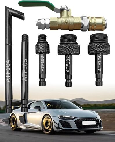 محول حشو زيت ناقل الحركة الأوتوماتيكي من TIKSCIENCE مناسب لسيارة VW Audi 09G 01J 722.9 CVT DSG ATF Benz 722.9 استبدال VAS6262-2، VAS5162-1، VAG1924/1 مجموعة الحشو اليدوية in Saudi Arabia