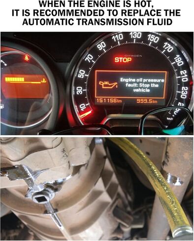 محول حشو زيت ناقل الحركة الأوتوماتيكي من TIKSCIENCE مناسب لسيارة VW Audi 09G 01J 722.9 CVT DSG ATF Benz 722.9 استبدال VAS6262-2، VAS5162-1، VAG1924/1 مجموعة الحشو اليدوية in Saudi Arabia