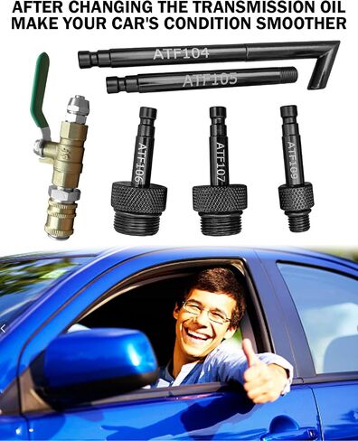 محول حشو زيت ناقل الحركة الأوتوماتيكي من TIKSCIENCE مناسب لسيارة VW Audi 09G 01J 722.9 CVT DSG ATF Benz 722.9 استبدال VAS6262-2، VAS5162-1، VAG1924/1 مجموعة الحشو اليدوية in Saudi Arabia