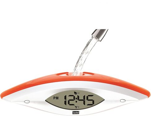 – Recyclable & Eco-Friendly Water Clock – Alarm Clock Without Batteries or Electricity – Clock for Bedroom – Easy to Set Modern Clock – Clocks with Fun Design – Water Powered Clock – 4"x 3 ½" in Saudi Arabia