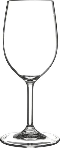 منتجات Carlisle FoodService Products Alibi Wine Glass للمطاعم والمطاعم والمطابخ والبلاستيك، 8 أونصة، شفاف، (عبوة من 24 قطعة) in Saudi Arabia