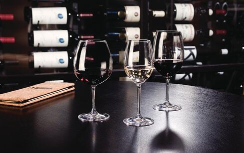 منتجات Carlisle FoodService Products Alibi Wine Glass للمطاعم والمطاعم والمطابخ والبلاستيك، 8 أونصة، شفاف، (عبوة من 24 قطعة) in Saudi Arabia