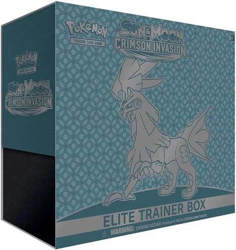 Pokemon Sun and Moon Crimson Invasion Elite Trainer Box Collectible Cards, Multicolor (820650802607-1) in Saudi Arabia