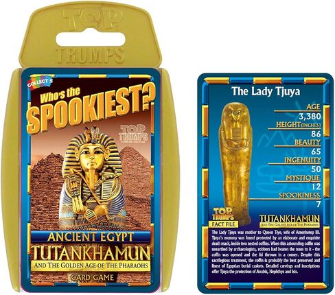Top Trumps Interesting History Bundle Card Game, Learn about Ancient Egypt, Greek Myths and US Presidents, educational travel pack, gift and toy for boys and girls aged 6 plus in Saudi Arabia