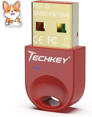USB Bluetooth Adapter 5.3 for Desktop PC, Really Plug & Play Mini Bluetooth V15 EDR Dongle Receiver & Transmitter for Laptop Computer Bluetooth Windows 11/10/8.1-Shocking Pink in Saudi Arabia
