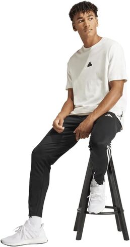 adidas Men's Sereno Cut 3-Stripes Regular Slim Tapered Pants in Saudi Arabia