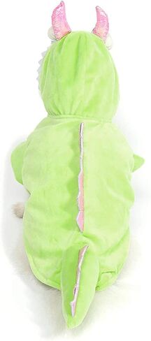 Yoption Dog Cat Dinosaur Costumes, Halloween Christmas Pet Puppy Cosplay Dress Hoodie Funny Clothes (S) in Saudi Arabia
