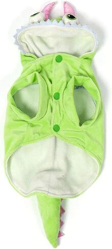 Yoption Dog Cat Dinosaur Costumes, Halloween Christmas Pet Puppy Cosplay Dress Hoodie Funny Clothes (S) in Saudi Arabia