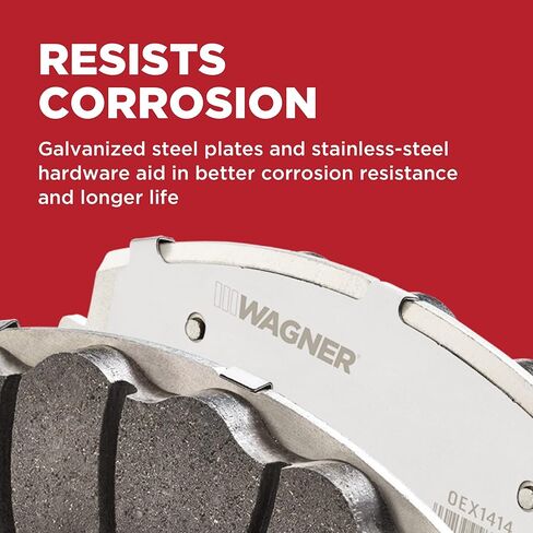 Wagner QuickStop ZD1422 Front Disc Brake Pad Set for 2012 Cadillac SRX in Saudi Arabia