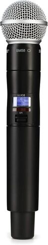 Shure ULXD2/SM58 Wireless Handheld Microphone Transmitter with Interchangeable SM58 Cartridge, G50 Band in Saudi Arabia