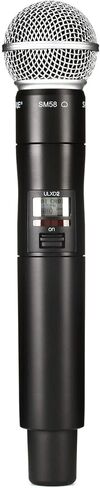 Shure ULXD2/SM58 Wireless Handheld Microphone Transmitter with Interchangeable SM58 Cartridge, G50 Band in Saudi Arabia