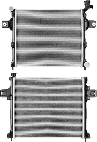 2839 مشعاع متوافق مع جيب كوماندر 3.7 V6 2006-2007، جراند شيروكي 3.7L 4.7L 6.1L V6 V8 | سمك النواة 26 ملم in Kuwait