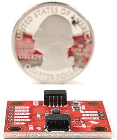 SparkFun Triple Axis Accelerometer Breakout - KX132 (Qwiic)-Digital Low-power-16-bit Resolution Three-axis Accelerometer-Freefall-Directional Tap-Double-Tap-Tilt Orientation Detection in Saudi Arabia