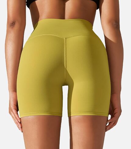 Orolay Workout Shorts for Women - Naked Feeling Biker Shorts Yoga Soft High Waisted Moisture Wicking Running Shorts in Saudi Arabia