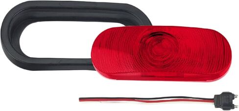 Blazer International B85RK Sealed 6" Oval Tail/Turn Light, Red in Saudi Arabia