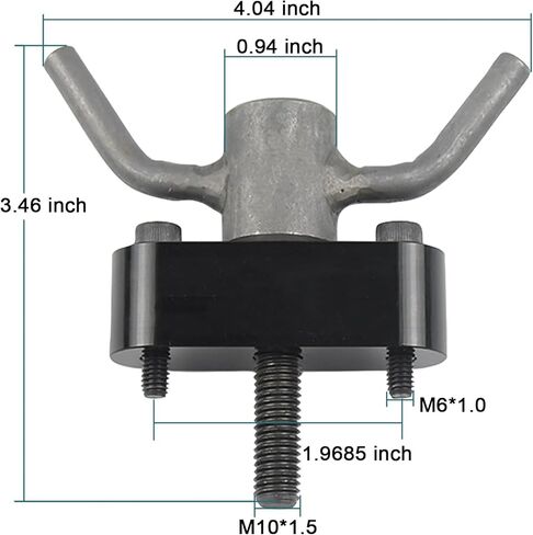 أدوات محرك مجتذب غطاء المولد لـ Ducati Multistrada | الوحش | Supersport وSuperbike 1990-2009 -انتبه: المسافة M6 هي 50 مم. لا تناسب مسافة 55 مم in Kuwait