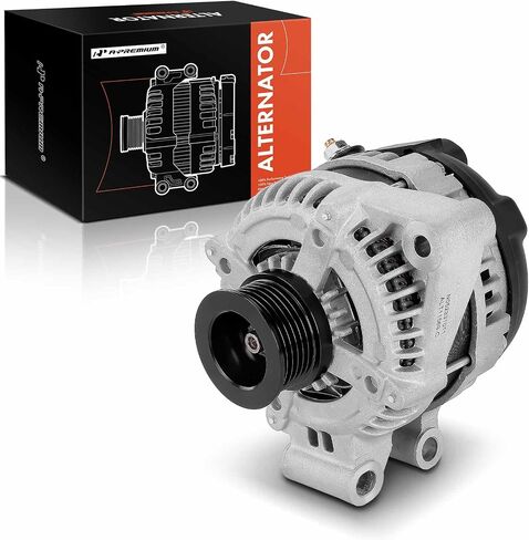 مولد كهربائي ممتاز متوافق مع Land Rover Range Rover/Range Rover Sport 2006-2009 4.2L 4.4L, LR3 2005-2009 4.4L, 12V 150A 6-Groove Pullie في اتجاه عقارب الساعة، استبدال # YLE500390، 1042103691 in Saudi Arabia