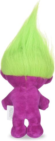 Toys for Dogs | 9 Inch Plush Dog Toy with Green Hair and Purple Body | Dog Toy with Squeaker | Plush Fabric Soft Medium Squeaky Dog Toy from Trolls in Saudi Arabia