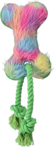 Toys for Dogs | 9 Inch Plush Dog Toy with Green Hair and Purple Body | Dog Toy with Squeaker | Plush Fabric Soft Medium Squeaky Dog Toy from Trolls in Saudi Arabia