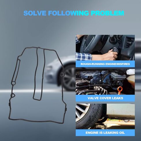 Valve Cover Gasket Set Replacement VS50807R Fit for Chevrolet Cruze Sonic Trax Buick Encore Cadillac ELR VS50710 55573747 in Saudi Arabia