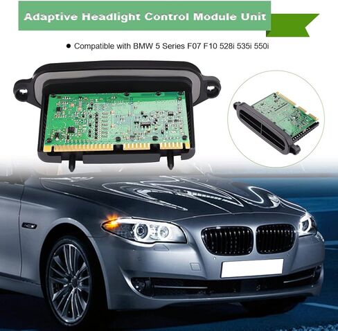 TMS Adaptive Headlight Control Module Unit Compatible with BMW 5 Series F07 F10 528i 535i 550i,Replacement for OE 63117316217 7304905 63117305235 63117304905 63117279625 63117274400 in Saudi Arabia