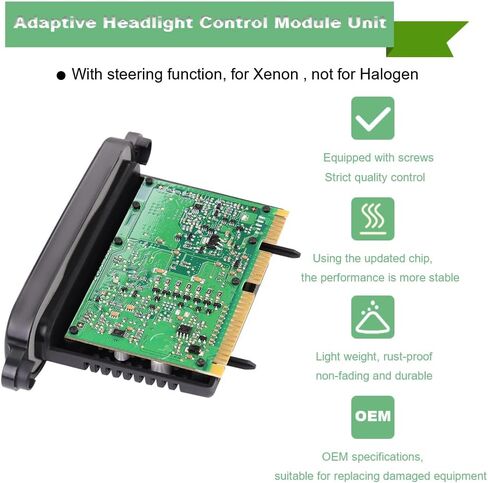 TMS Adaptive Headlight Control Module Unit Compatible with BMW 5 Series F07 F10 528i 535i 550i,Replacement for OE 63117316217 7304905 63117305235 63117304905 63117279625 63117274400 in Saudi Arabia