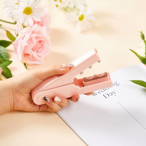 Rose Thorn Remover - Iron and Plastic surround.Ensuring Pain-Free Thorn Removal for Your Beautiful Roses! Effortlessly (Pink, 14cmx3.5cmx2.5cm) (PINK) in Saudi Arabia