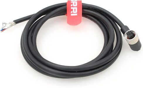 DRRI M12 Sensor Connector 5pin A Code Male to Female Molded Industrial Cable for Robots and Drag Chains in Saudi Arabia