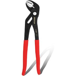 Groove Joint Pliers 7 Inch with Fast Adjustable Pliers V-Jaw Tongue and Groove Pliers Wrench for Water Pump,Home Repair,Plumbing,Gripping,Nuts,Bolts,Pipe,Fittings