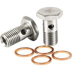 Diesel Fuel Banjo Bolt Ultra High Flow Upgrade for Ford Powerstroke 6.0L & 6.4L (Tear Drop Design)