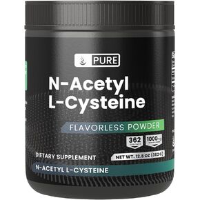 PURE ORIGINAL INGREDIENTS NAC Powder, 12.8 oz, N-Acetyl L-Cysteine, Amino Acid, Always Pure
