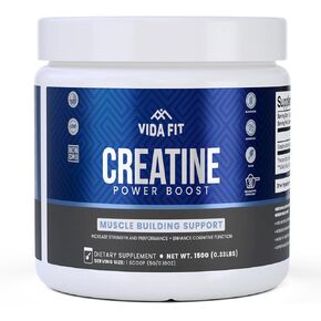 Micronized Creatine Monohydrate Powder 150g Vegan Creatine Monohydrate Powder for Men and Women, Unflavored 5000mg Per Serv (5g) 30 Servings