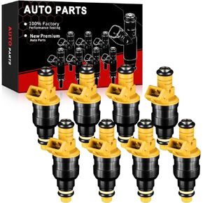 Fuel Injectors Fits for:-Lincoln 1998-1999 Navigator 5.4L/1991 1992 1993 1994 Town Car 4.6L,for:-Mercury 1992 1993 1994 1995 1996 1997 Grand Marquis 4.6L,OE#0280150943,FJ713,FJ713T(8pcs)