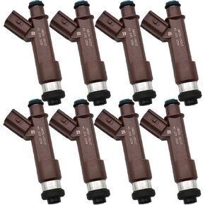 8PCS 23209-50080 Fuel Injectors Fuel Spray Nozzle Engine For Lexus GX470 LX470, Toyota Land Cruiser 4Runner Sequoia Tundra 4.7L V8 Replace#23209-0F020｜232090F020｜2320950080｜FJ728