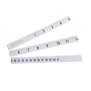 Disposable Paper Tape Measure 36 Inches for Measuring Wounds and to take Medical Measurements (Pack of 100)
