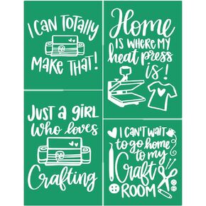 Bible Reusable Silk Screen Stencils Inspirational Sticky Stencils Faith Religious Jesus God Motivational Christian Painting Stencils Mesh Transfers Crafts on Wood/Clothing/Glass Home Office Decor