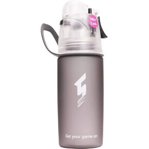 Misting Water Bottle, Spray Mist Sports Bottle for Outdoor Sport Hydration and Cooling Down, BPA-Free Misting Water Bottle with Unique Mist Lock Design (Blue-20oz)